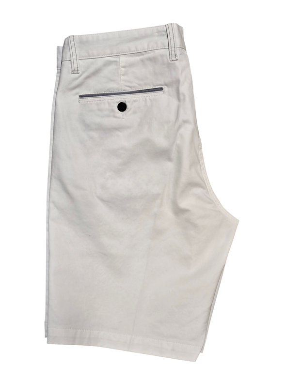Men's Izona Stretch Chino Shorts - White