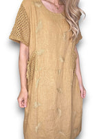Helga May: C'est La Vie Easy Dress - Caramel