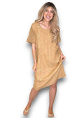 Helga May: C'est La Vie Easy Dress - Caramel