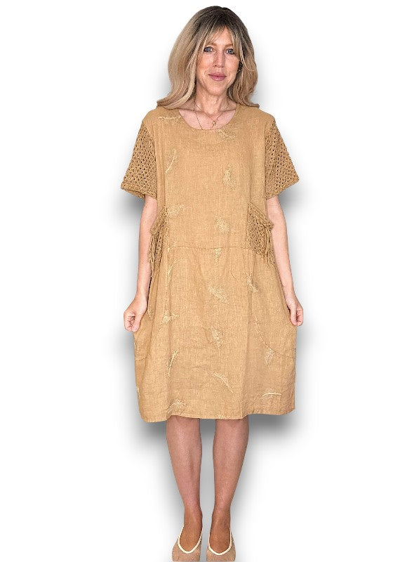 Helga May: C'est La Vie Easy Dress - Caramel