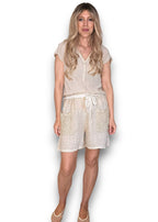 Helga May: Honfleur Shorts - Beige