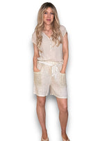 Helga May: Honfleur Shorts - Beige