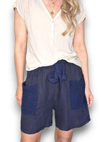 Helga May: Honfleur Shorts - Navy