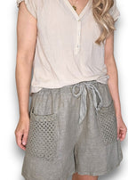 Helga May: Honfleur Shorts - Mocha