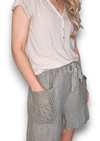 Helga May: Honfleur Shorts - Mocha
