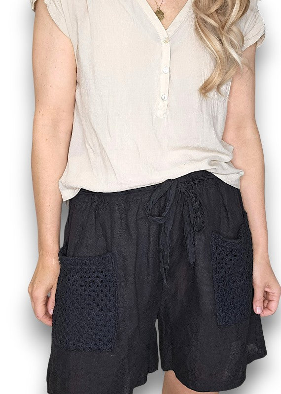Helga May: Honfleur Shorts - Black