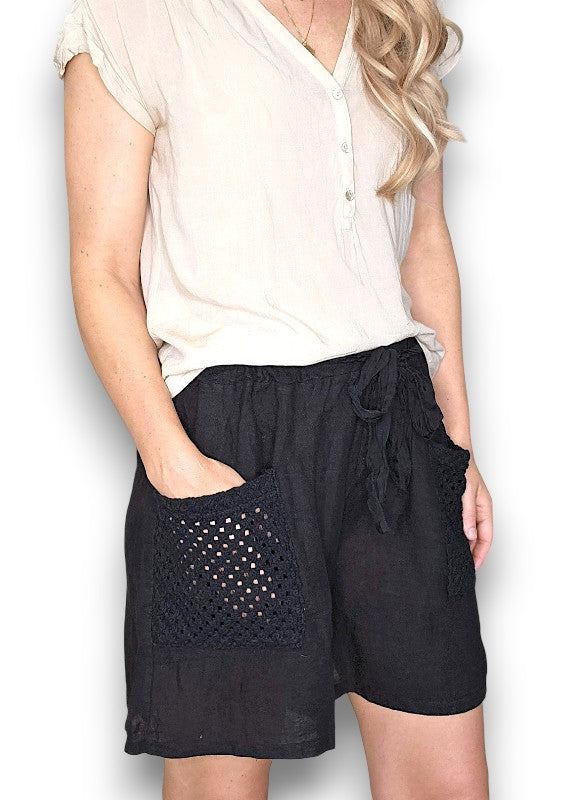 Helga May: Honfleur Shorts - Black
