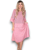 Helga May: Amalfi 2pc Dress - Antique Berry