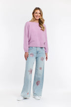 Pink Sparkle Jean