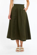 Marion Linen Skirt
