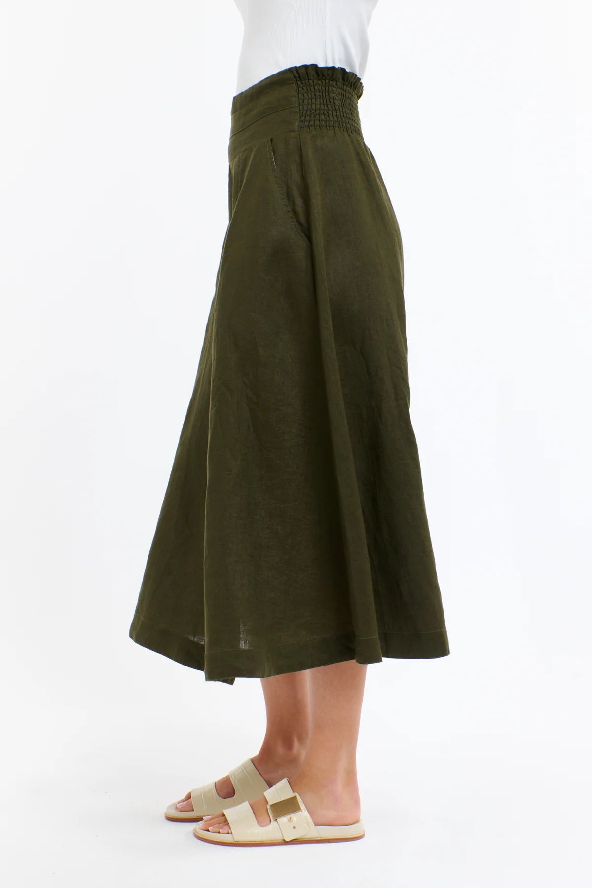 Marion Linen Skirt