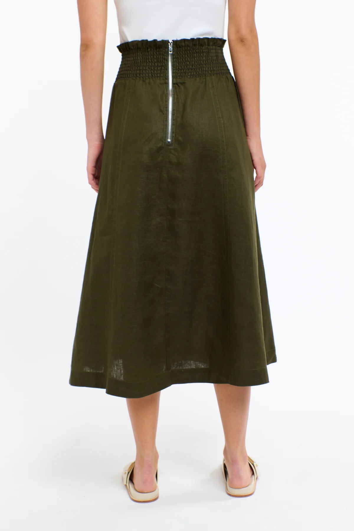Marion Linen Skirt