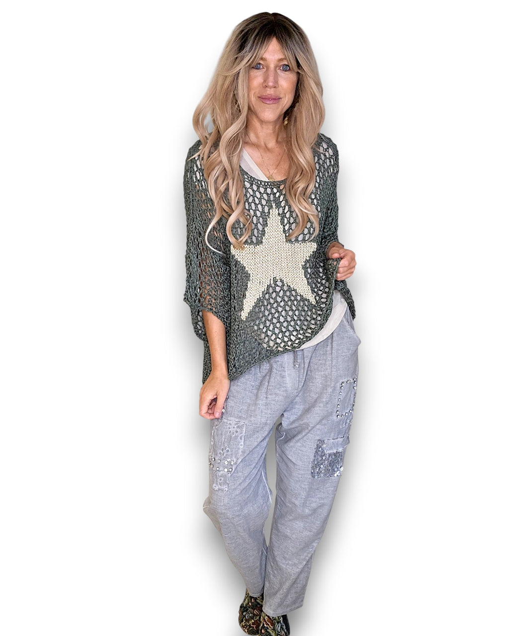 Helga May: Crochet Star Knit - Forest