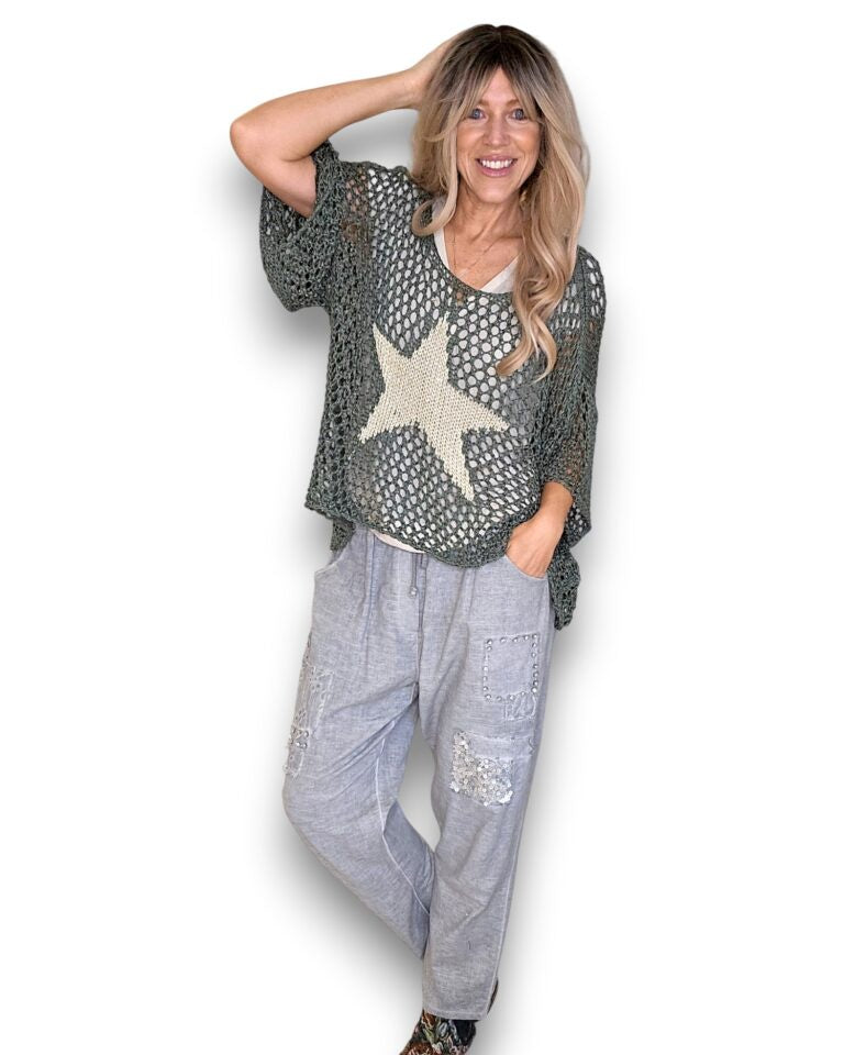 Helga May: Crochet Star Knit - Forest