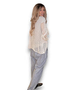 Helga May: Crochet Star Knit - Vanilla