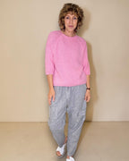 Helga May: Mohair Blend Crewneck Sweater
