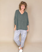 Helga May: Baby Aplaca Blend Batsleeve Knit
