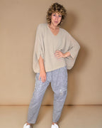 Helga May: Baby Aplaca Blend Batsleeve Knit