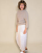 Helga May: Wool Blend Babydoll Knit