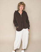 Helga May: Alpaca Blend Chenille  Hoodie
