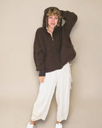 Helga May: Alpaca Blend Chenille  Hoodie