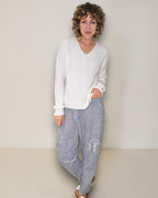 Helga May:  Baby Alpaca Blend V-Neck