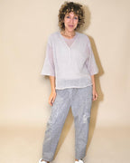 Helga May: Sheer 75% Mohair Knit