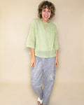 Helga May: Sheer 75% Mohair Knit
