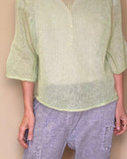 Helga May: Sheer 75% Mohair Knit