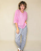 Helga May: Sheer 75% Mohair Knit