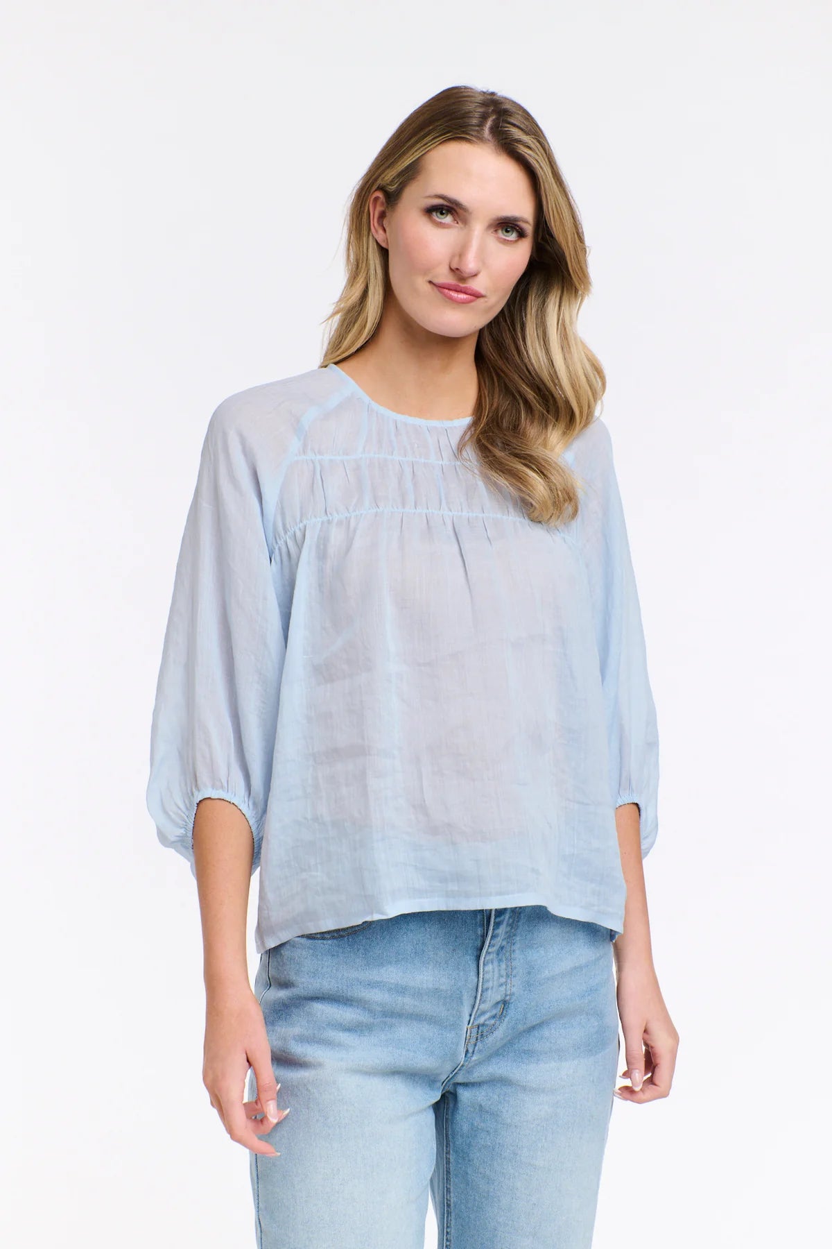 Eden Ramie Smock Top