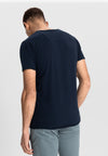 Dstrezzed Stewart Slub V-Neck Tee - Dark Navy