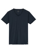Dstrezzed Stewart Slub V-Neck Tee - Dark Navy
