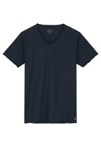 Dstrezzed Stewart Slub V-Neck Tee - Dark Navy