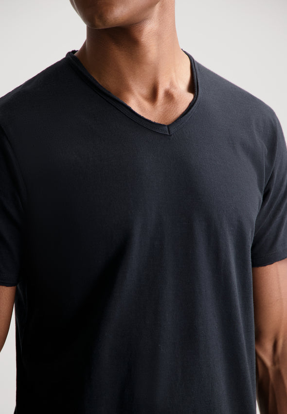 Dstrezzed Mc Queen Slub Tee - Black