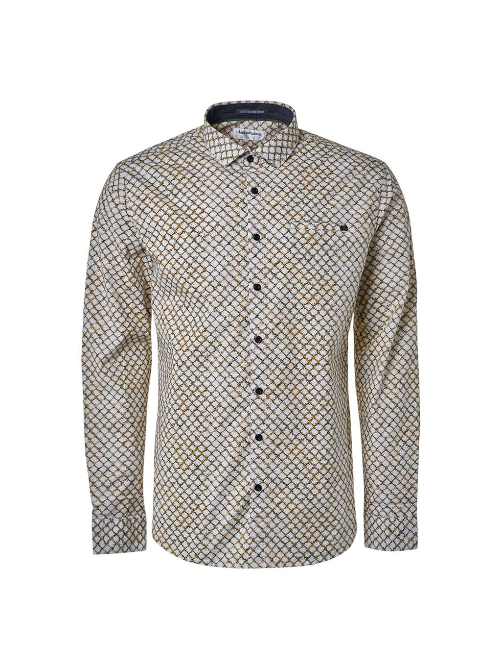 No Excess Long Sleeve Shirt: Wired - Olive