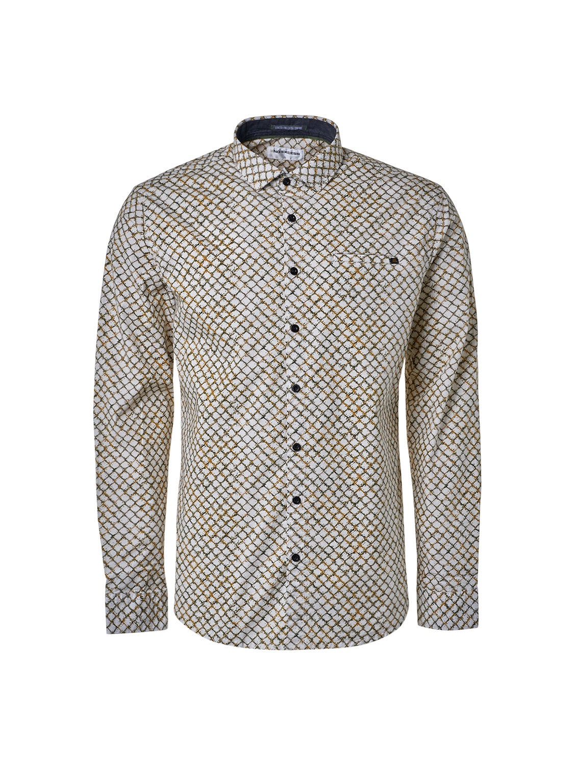No Excess Long Sleeve Shirt: Wired - Olive