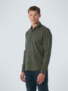 No Excess Long Sleeve Shirt: Partial Eclipse - Olive