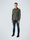 No Excess Long Sleeve Shirt: Partial Eclipse - Olive