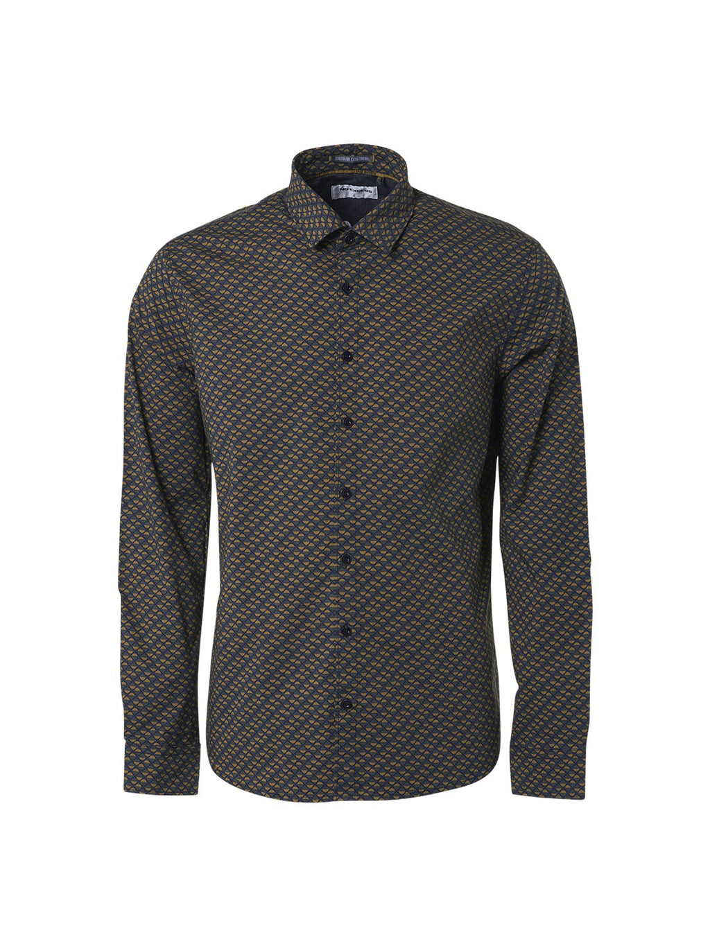 No Excess Long Sleeve Shirt: Partial Eclipse - Olive