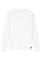 Dstrezzed Newman Slub Long Sleeved Tee - White