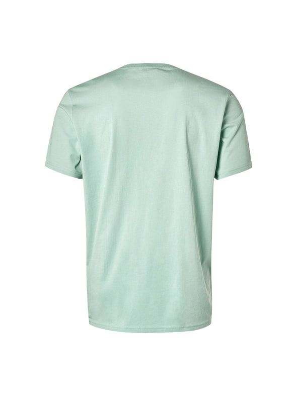 No Excess Crew Tee: Basic Plain - Mint