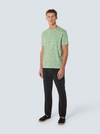 No Excess Crew Tee: Tonal Melange - Mint