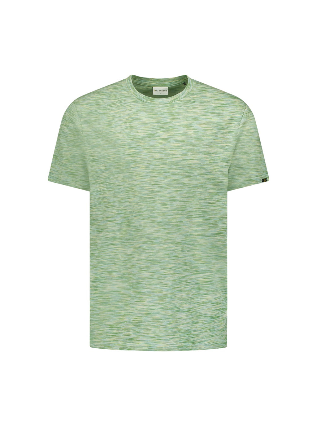 No Excess Crew Tee: Tonal Melange - Mint