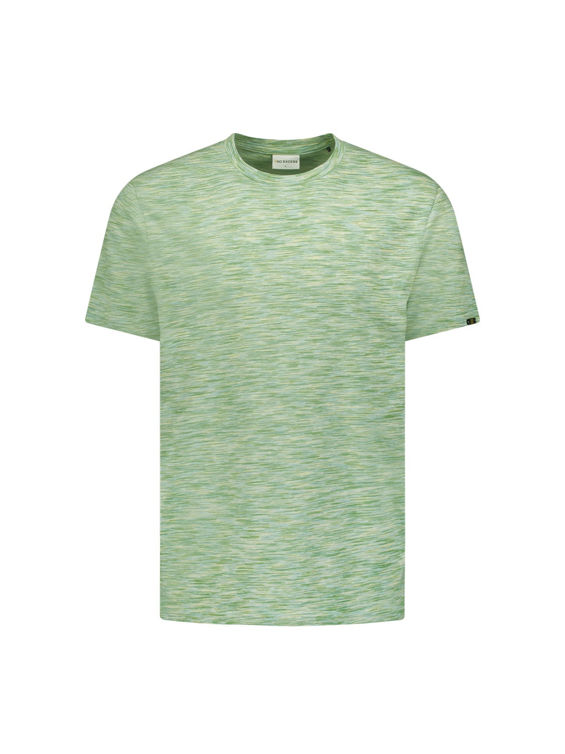 No Excess Crew Tee: Tonal Melange - Mint