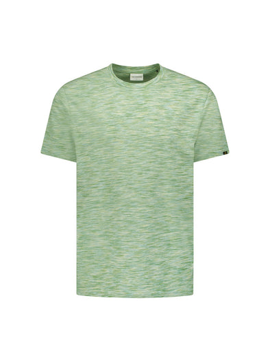 No Excess Crew Tee: Tonal Melange - Mint