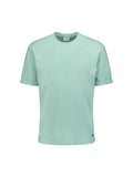No Excess Crew Tee: Embossed Lines - Mint