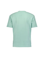 No Excess Crew Tee: Embossed Lines - Mint