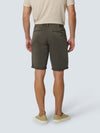 No Excess Twill Chino Shorts: Motor Black