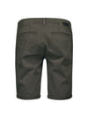 No Excess Twill Chino Shorts: Motor Black